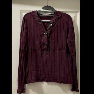 NWOT We the Free/Free People Henley